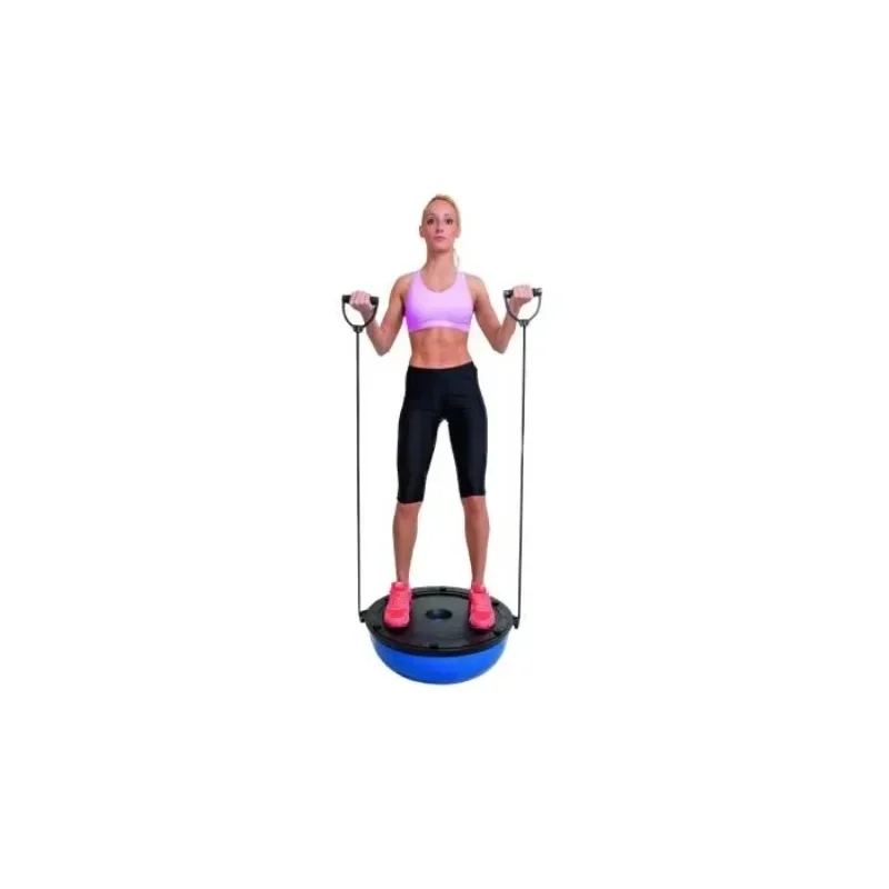 Made Blue Half Pilates & Yoga Exercise Ball with  Hot Sale PVC Stability Ball Quality Balance Half Bosuing Ball