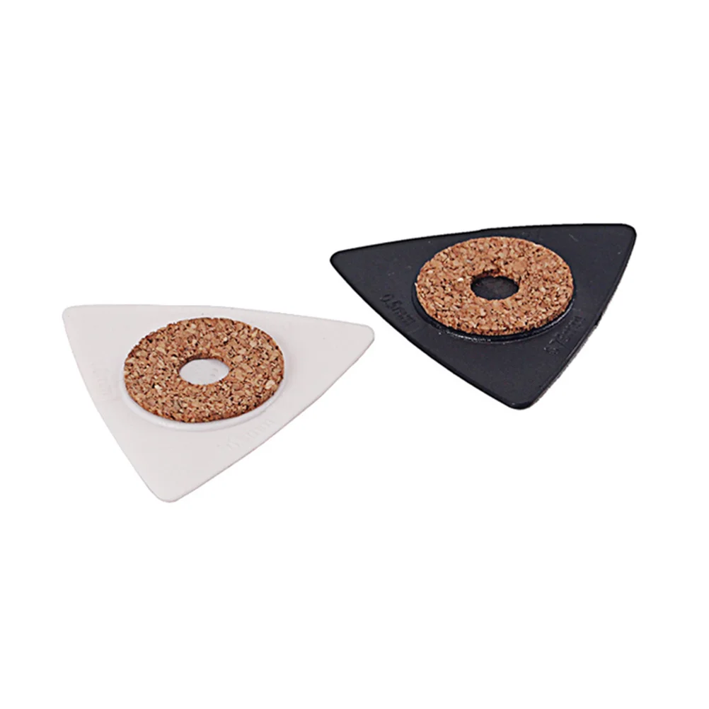 

2Pcs Guitar Picks Portable Triangle Stringed Instrument Accessories ABS Material For Guitar Music Parts Warm Sound