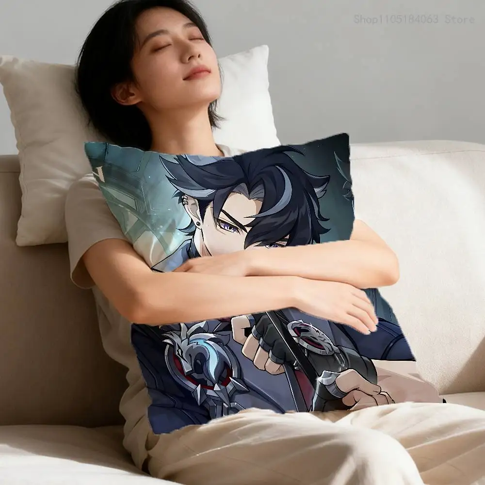 Wriothesley Pillow Case For Sofa Decor Car Office Room Printing Cushion Cover Decorations and Protector