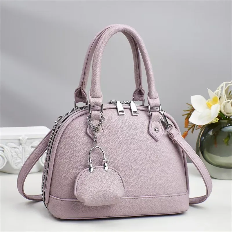 

Luxury Vintage Designer Diaper Bags For Women Classic Leather Tote Bag Elegant Minimalist Large Capacity Fashionable