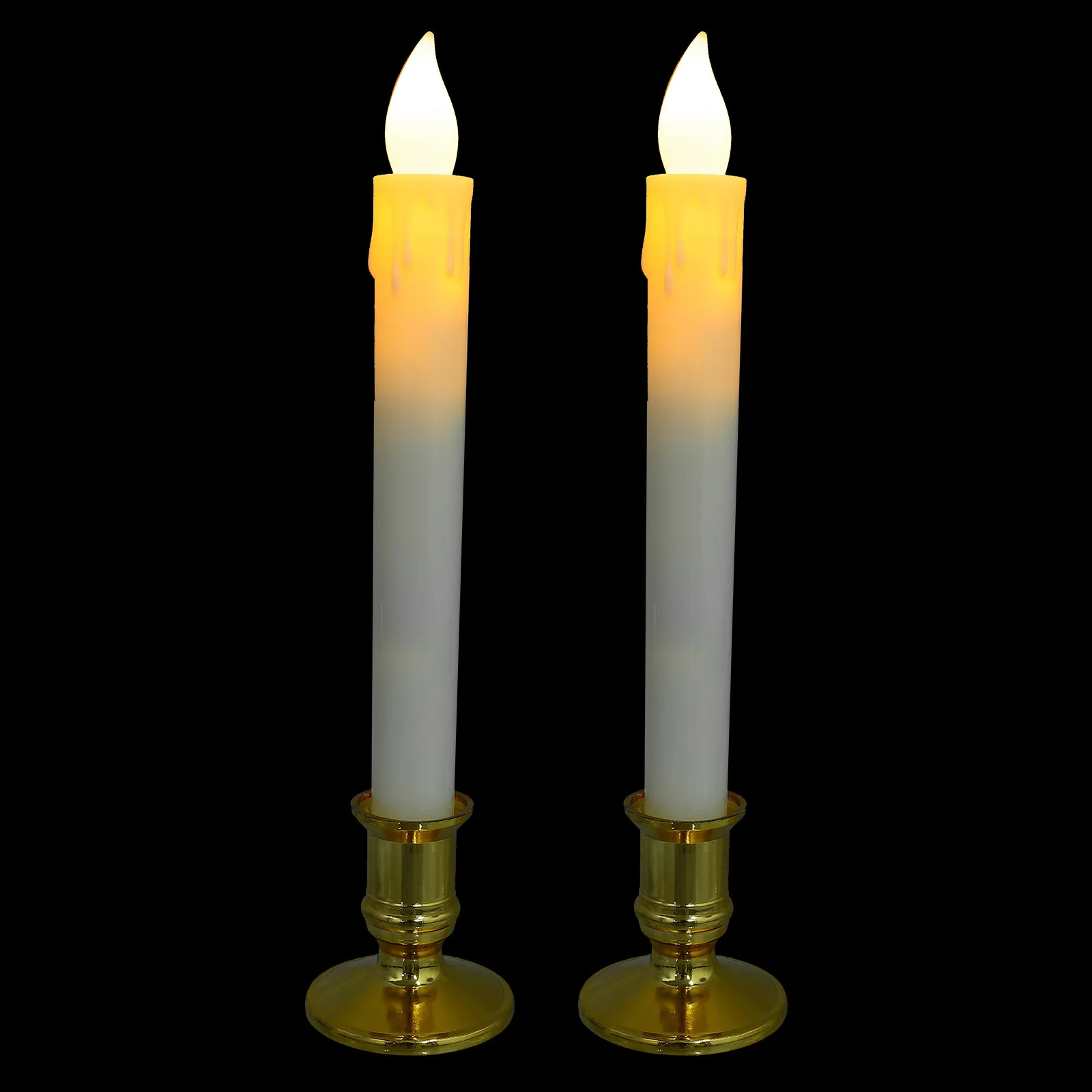 

4Pcs Flameless LED Lights Powered Realistic Lights Decorative Candles for Party Home Ambiance