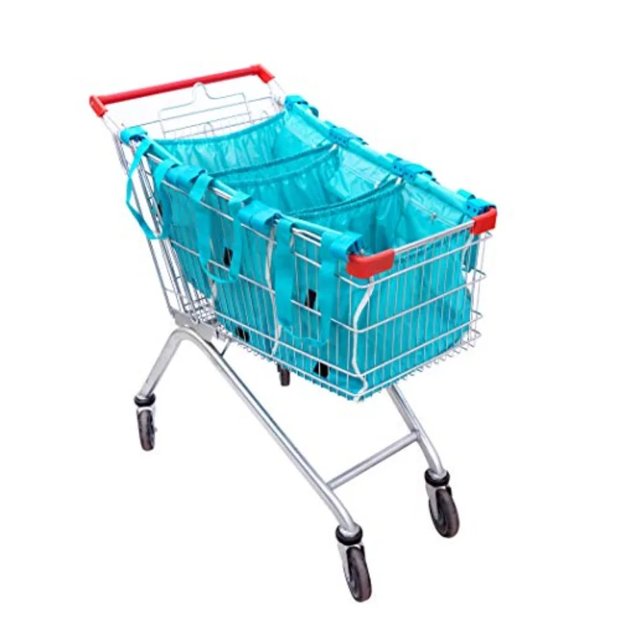 

3-Pack Reusable Universal Cart Bag + Base Board