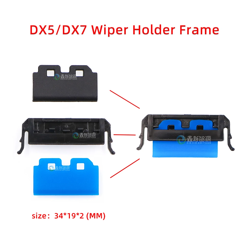 

Стеклоочиститель печатающей головки DX5 и рамка-держатель для печатающей головки Epson DX5 DX7 для чистки щетки стеклоочистителя принтера Mimaki Mutoh
