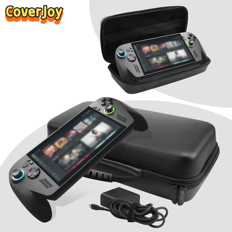 

Чехол CoverJoy для Claw 8 A +/ROG Xbox Ally 2025, твердый корпус с подставкой, дорожная сумка для хранения, защитный чехол