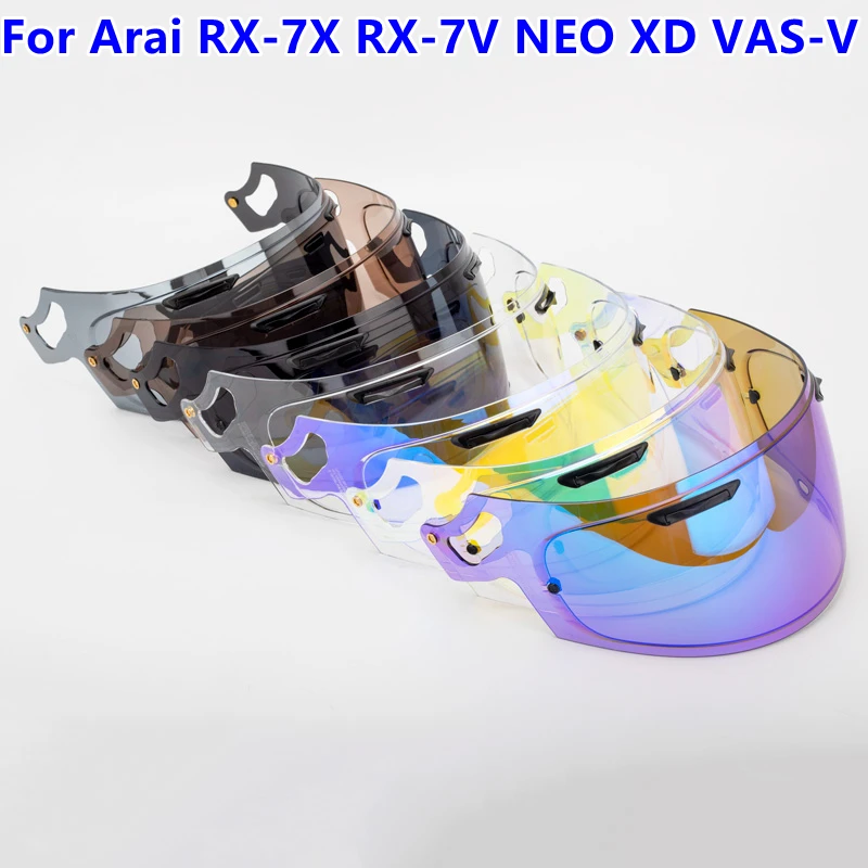 

Motorcycle Helmet Visor Shield for Arai RX-7X RX7X CORSAIR-X RX-7V RX7V NEO XD VAS-V VECTOR-X Vector X Defiant-X Defiant X Lens