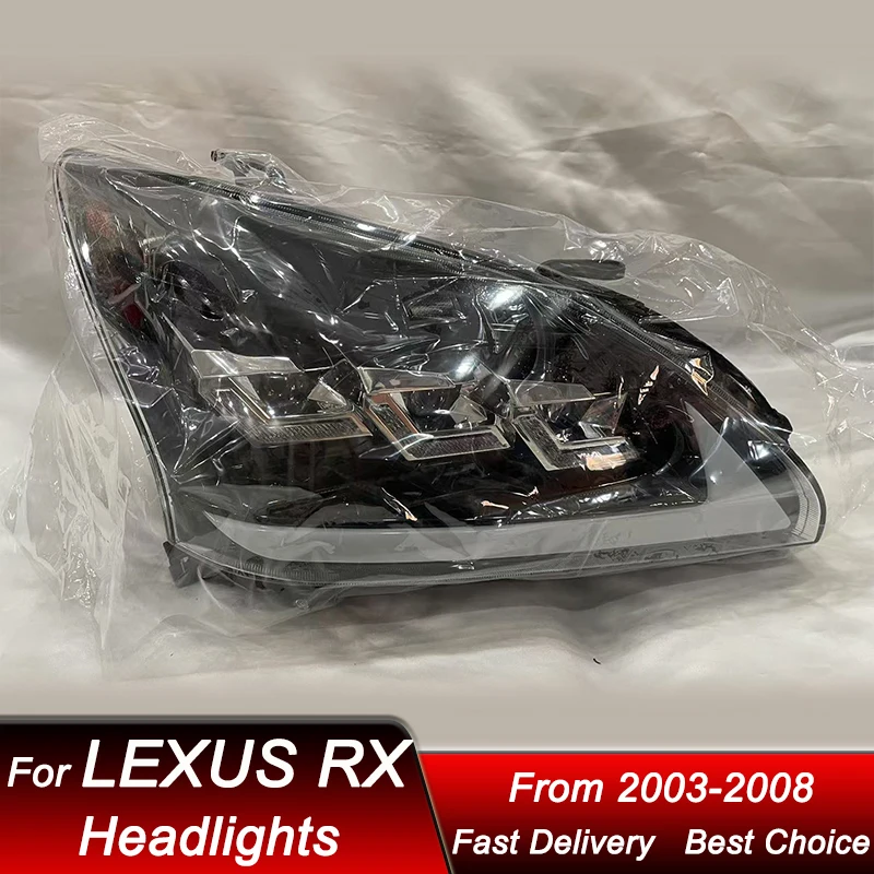 

Car LED Headlights For Lexus RX RX300 2003-2008 new style LED Assembly Upgrade High Configure Projector Lens Accessories Kit