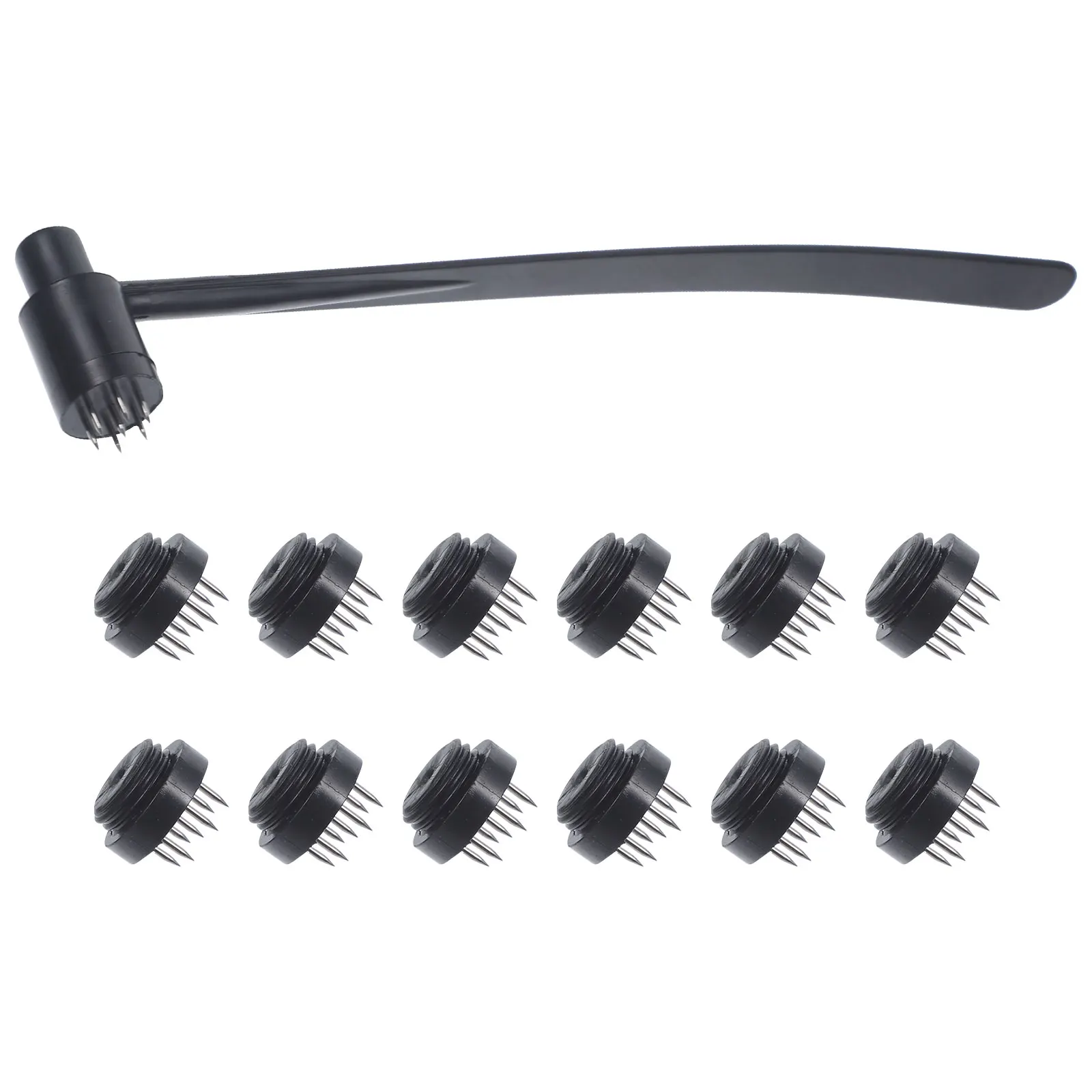 

Plum Blossom Needle Disposable 7-Star Set ABS Steel Lightweight Safe Hygiene Small Size