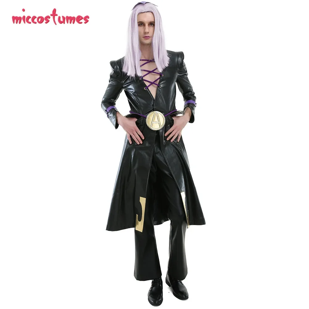 Miccostumes pánské leone cosplais cosplais bunda obleček pro pánské leone halloween cosplais kostým