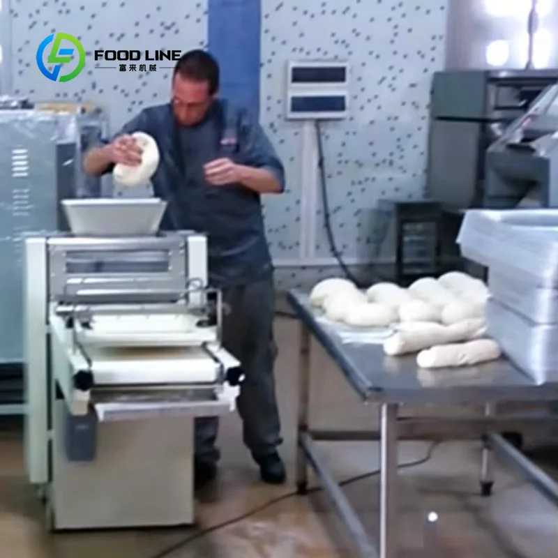Customized Mini French Baguette Dough Roller Shaper Machine Commercial Bakery Equipment for Baguette Bread Forming Processing