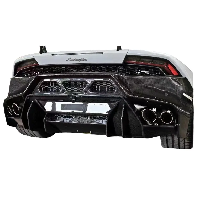 Carbon Fiber for Lamborghini Lp610-4 2016 Rear Bumper,Perfect Installation