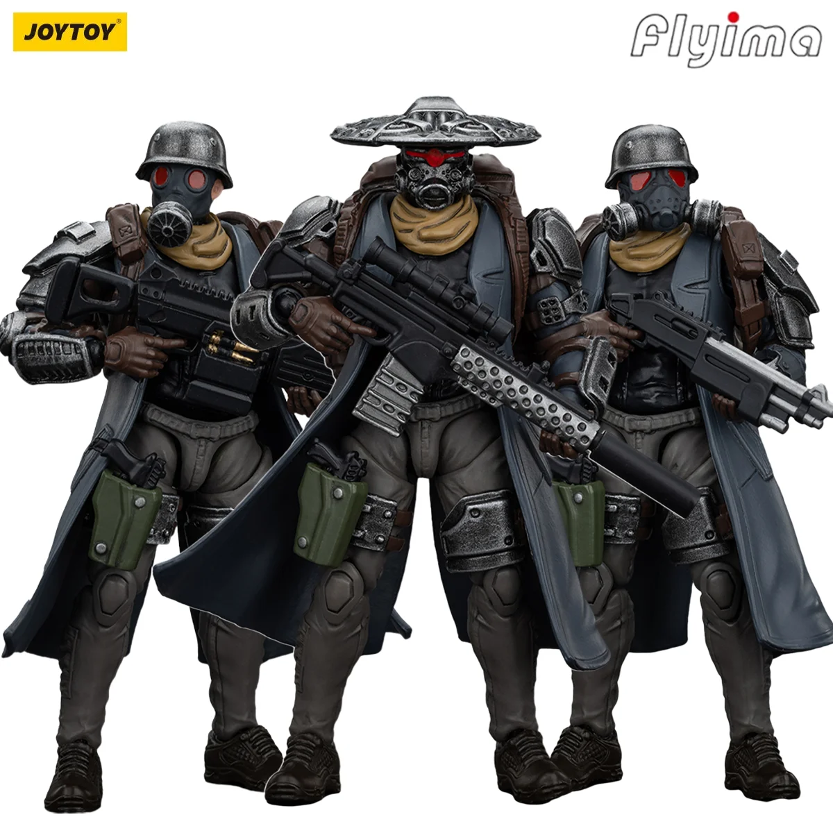 

[IN STOCK]JOYTOY Battle of the stars 1/18 Action Figures Shadow Jaeger squad 3PCS Collectible model gifts