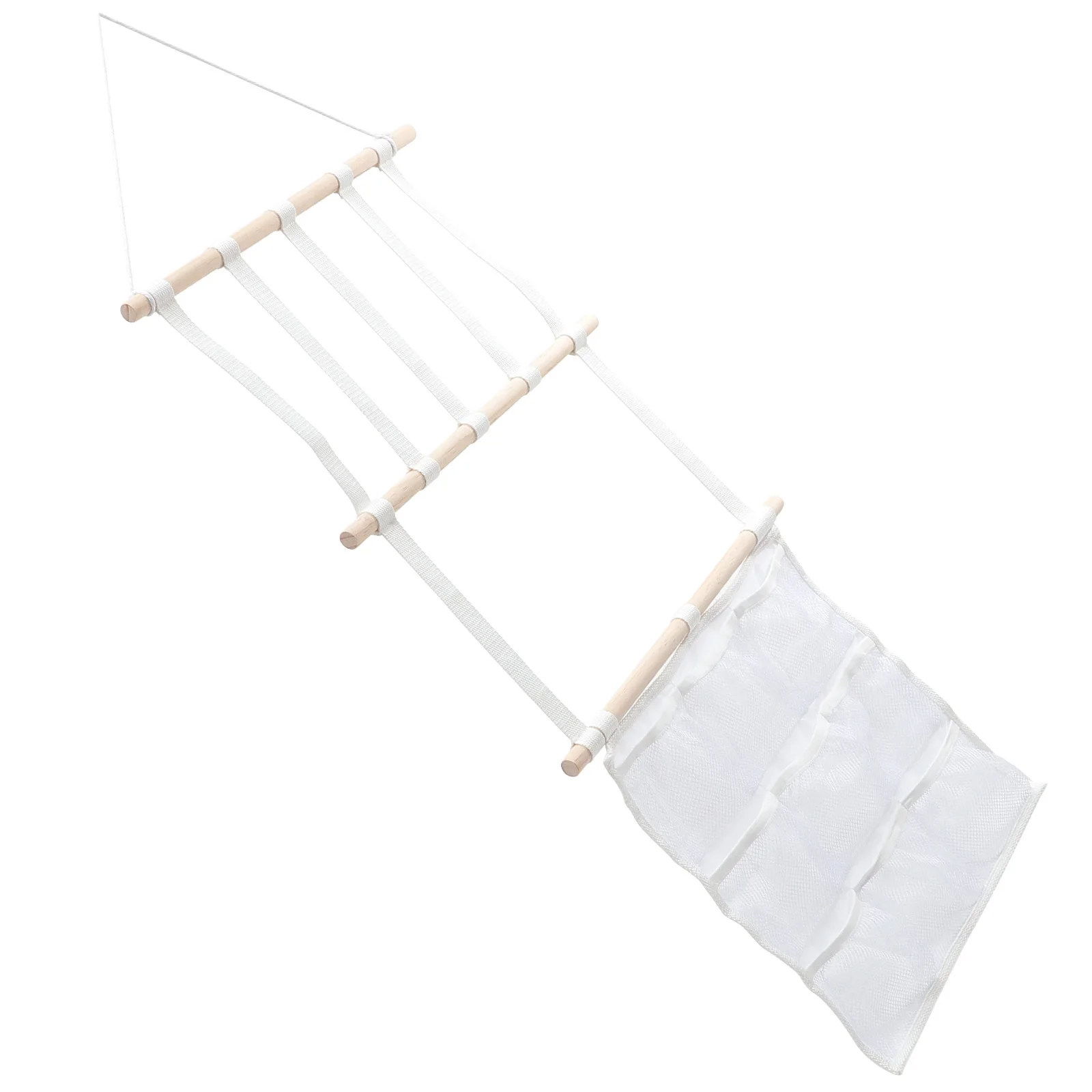 

Back Door Hair Clip Storage Hanging Bag Multi-Grid Wall Organizer Over Door Sundries Storage Pouch Hanging Socks Organizer