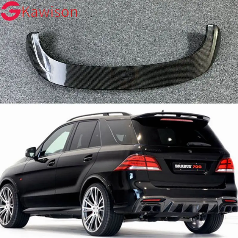 2016-IN for Mercedes-Benz GLE grade ML-class W166 B style spoiler carbon fiber modified roof spoiler