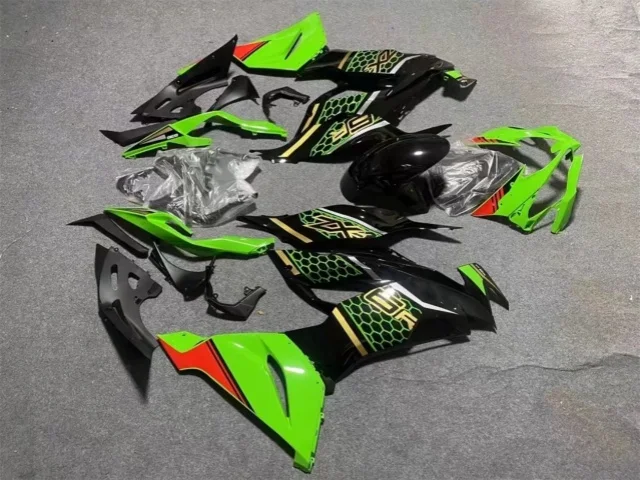 High Quality Complete Flow Motorcycle Parts For Ninjas ZX-6R 19-22 Years ABS Plastic Fairing Kit