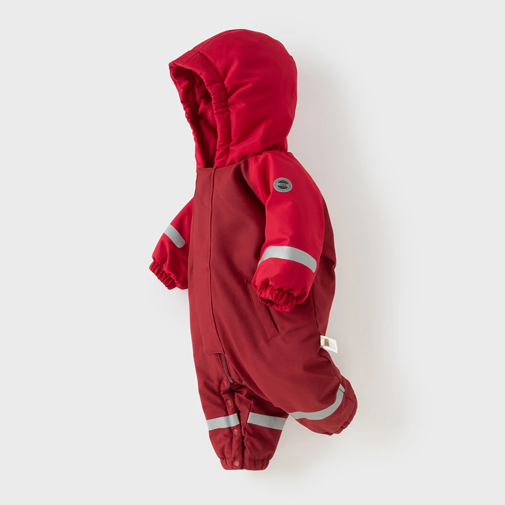 Dave Bella Baby Jumpsuit Winter Autumn Newborn Creeper Thicken Girls Boys Plush Warm Romper Outerwear Children Clothes DB4243673