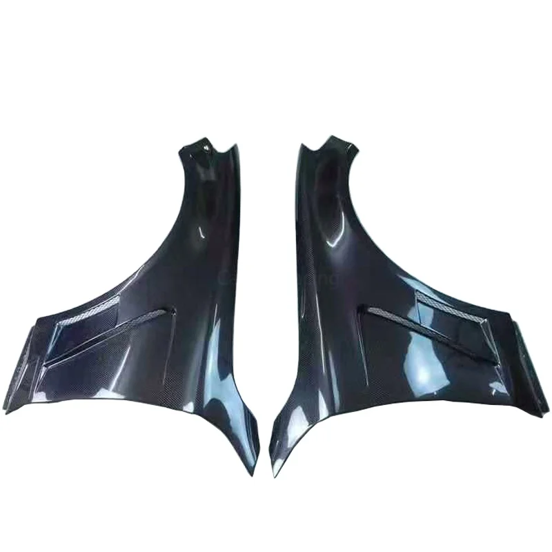 

Wet Carbon Fiber Sports Style Front Fenders Bodykit for C63 C63S W205 Sedan Cars Accessory