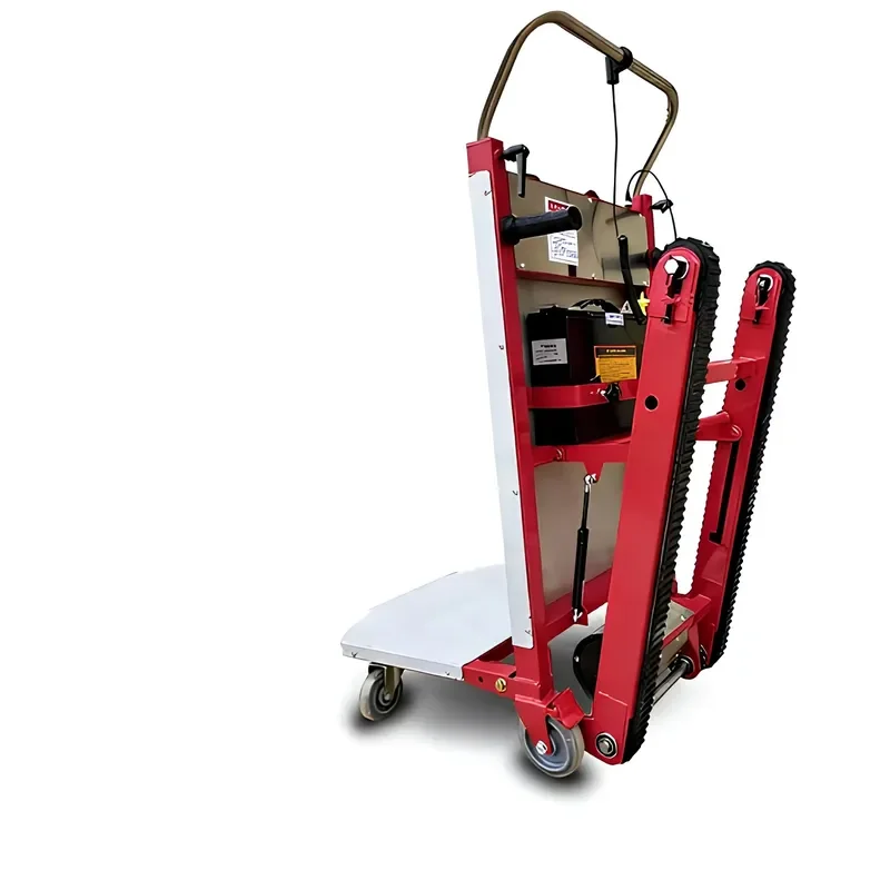 Electric Foldable Climbing Machine Stair Carrier for Household Use Car Crawler with Rubber Track Electric Stair Climbing