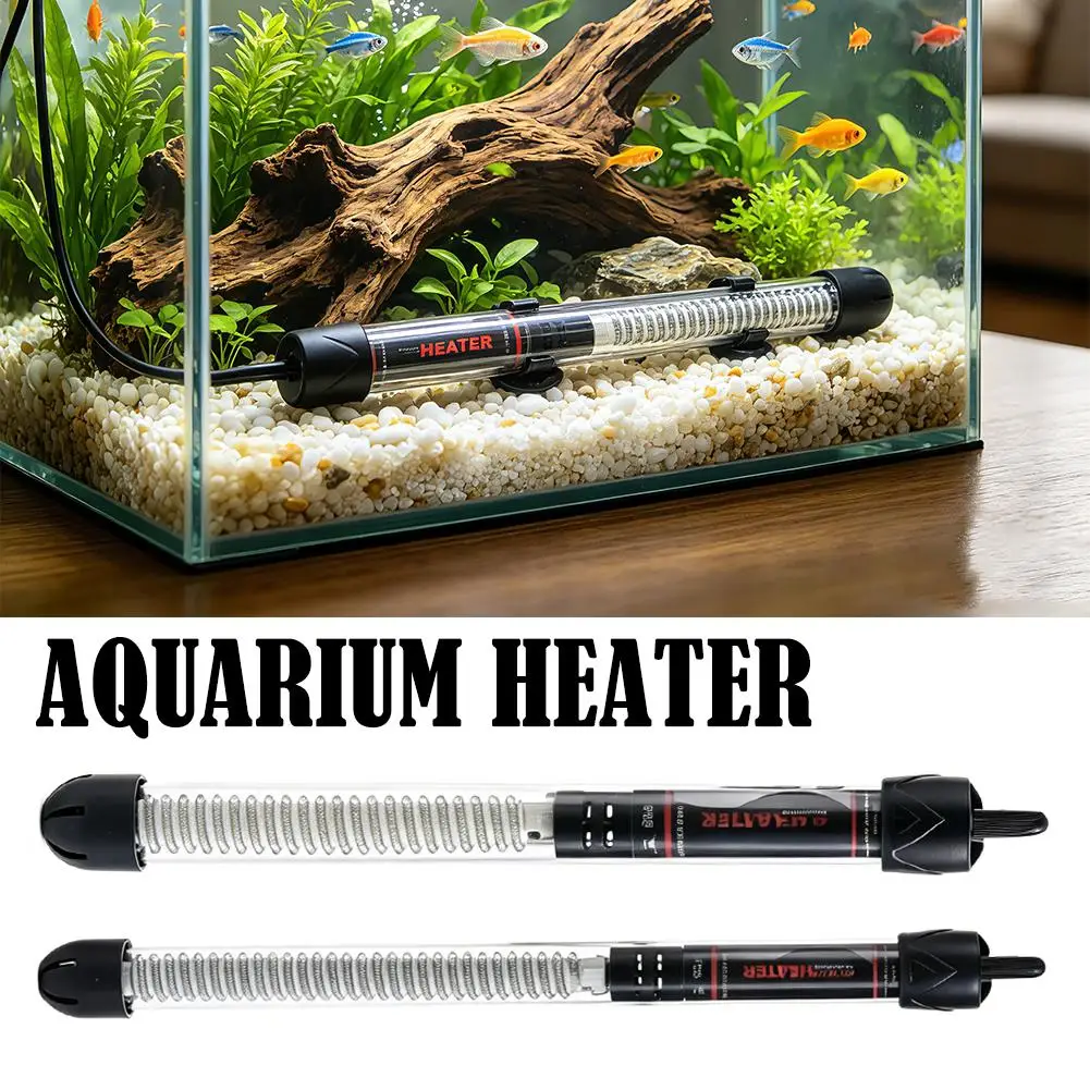 Aquarium Heater Automatic Constant Temperature Heating Rod EU Plug Fish Tank Thermostat Heating Rod Aquarium Accessory