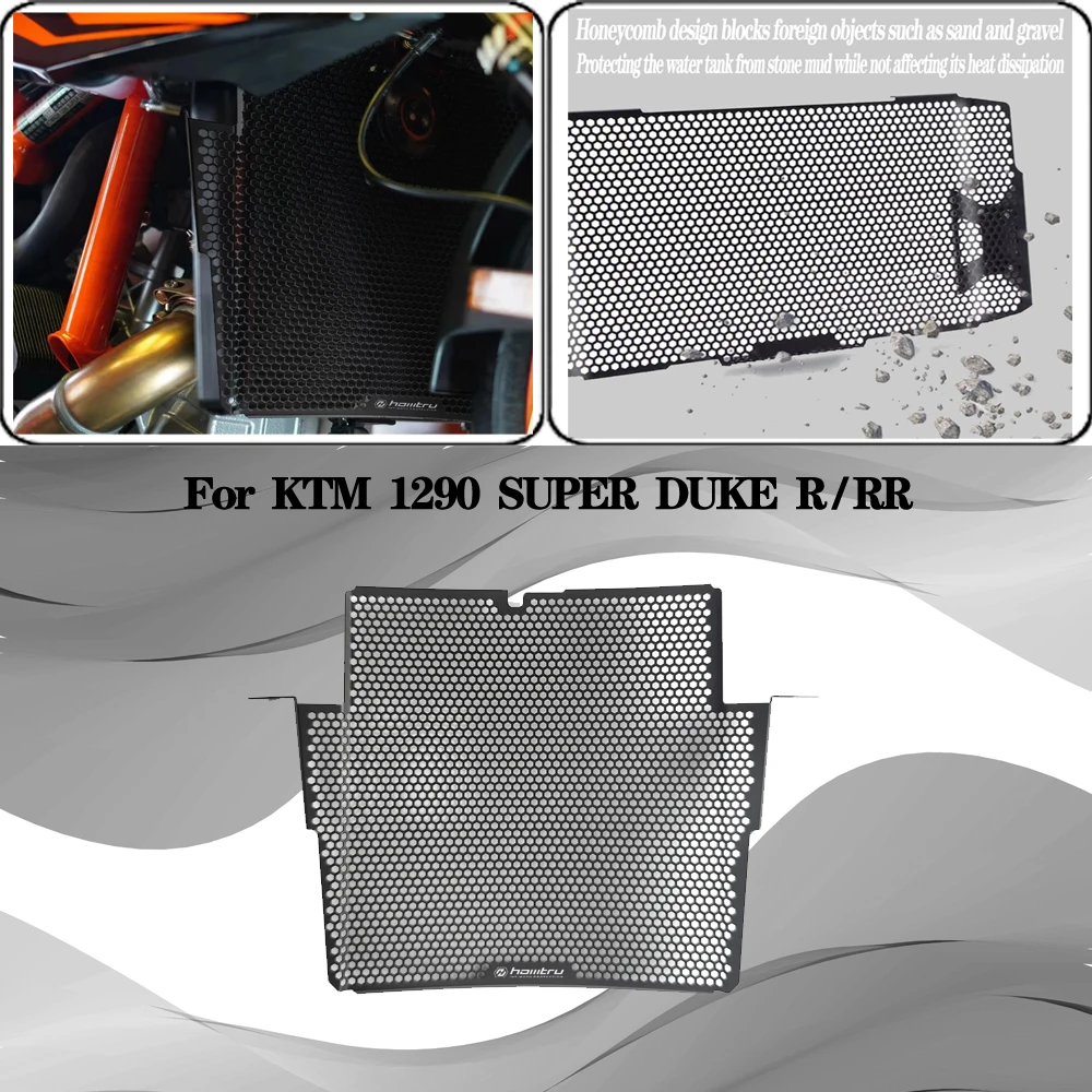 Motorcycle Accessories Radiator Guard Cover Protector For KTM 1290 Super Duke R Evo 1290 SUPER DUKER Superduke R EVO 2022 2023