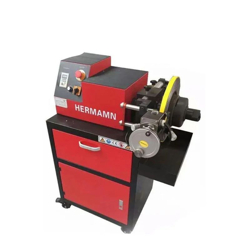 

Infinitely variable speed brake disc optical drive brake shake repair machine