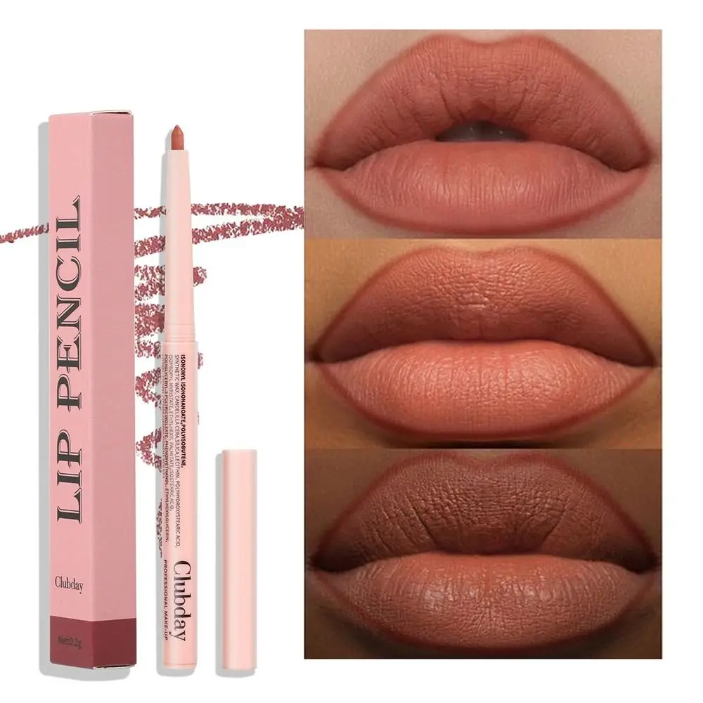 Natural Outline Lip Contour Line matita per labbra New Matte Waterproof Lip Liner Velvet Velvet Lip Liner Pencil