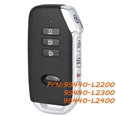 KEYECU 95440-L2200 95440-L2300 95440-L2400 KIA K5 용 스마트 원격 제어 자동차 키 Fob 2021 2022 2023 2024 FD00840 433MHz