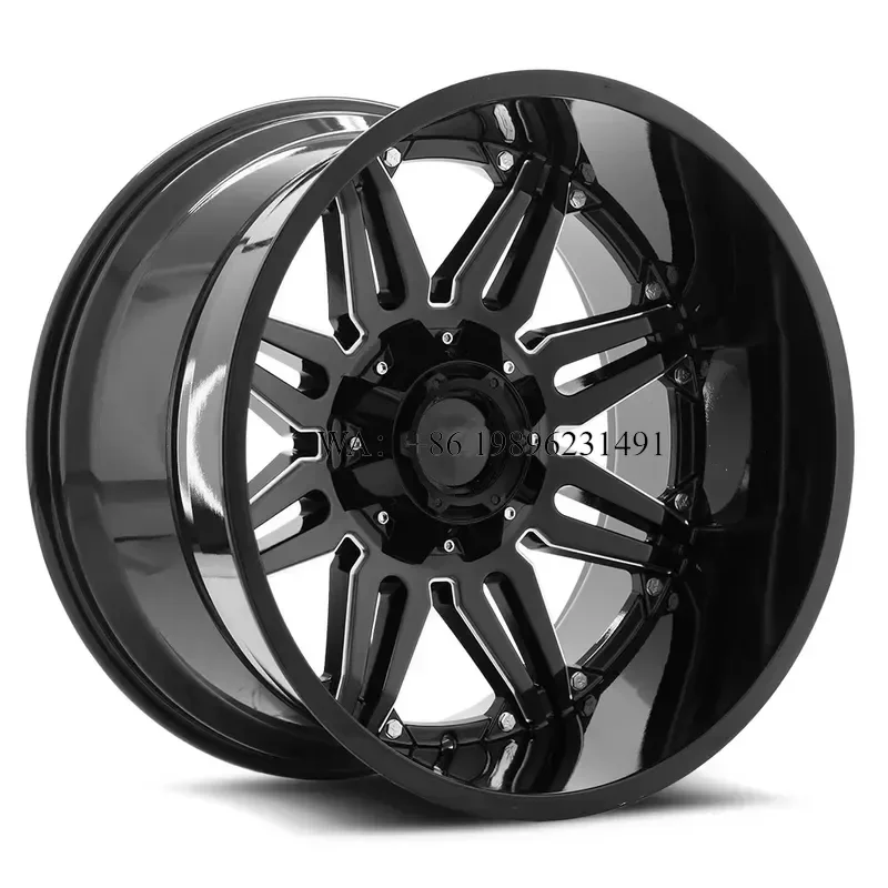 customizedWmwmnu for 17 18 19 20 21 22 Inch 4x4 Alloy Wheels Off Road 6x139.7 5x127 5x150 5x139.7 Milling SUV Wheel Rims