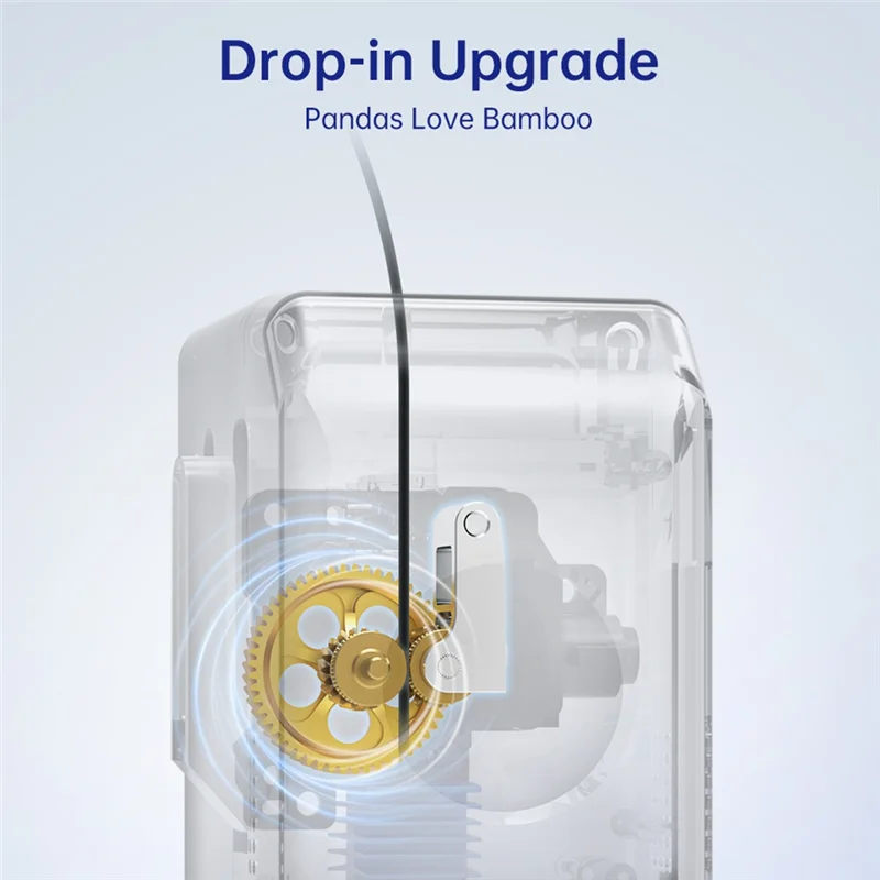 

Panda Claw Gear RNC Nano-Coated Hardened Steel Gear High Strength For Bambu Lab P1P P1S X1C A1 A1 MINI