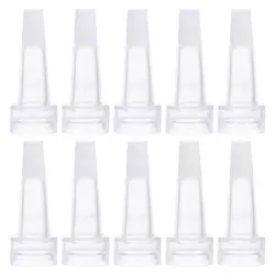 50Pcs 13/20 Tooth  Glass Dropper Cap Serum Vial Trumpet Dropper Head Cap Eye Dropper Bottle Cap for Travel Test Sample Perfume