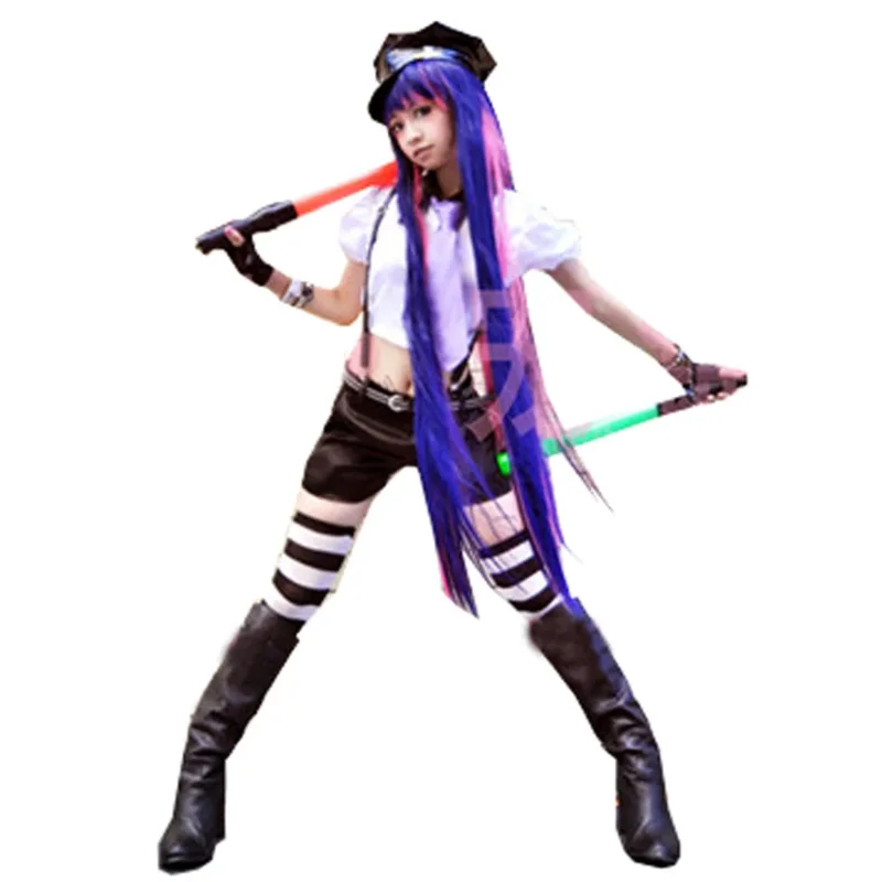 2025 Panty Stocking Garterbelt Panty Police Cosplay Costume