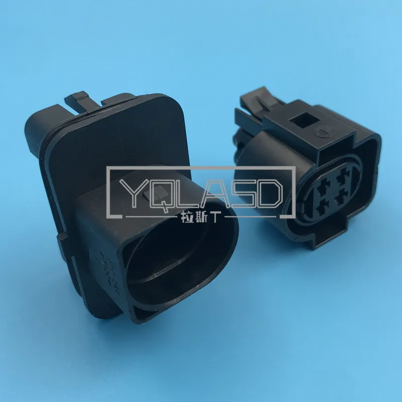 1 Set 4 Way 1H0 973 734 Automobile Light Lamp Connector AC Assembly Car Wire Plug 1H0973734 For Audi