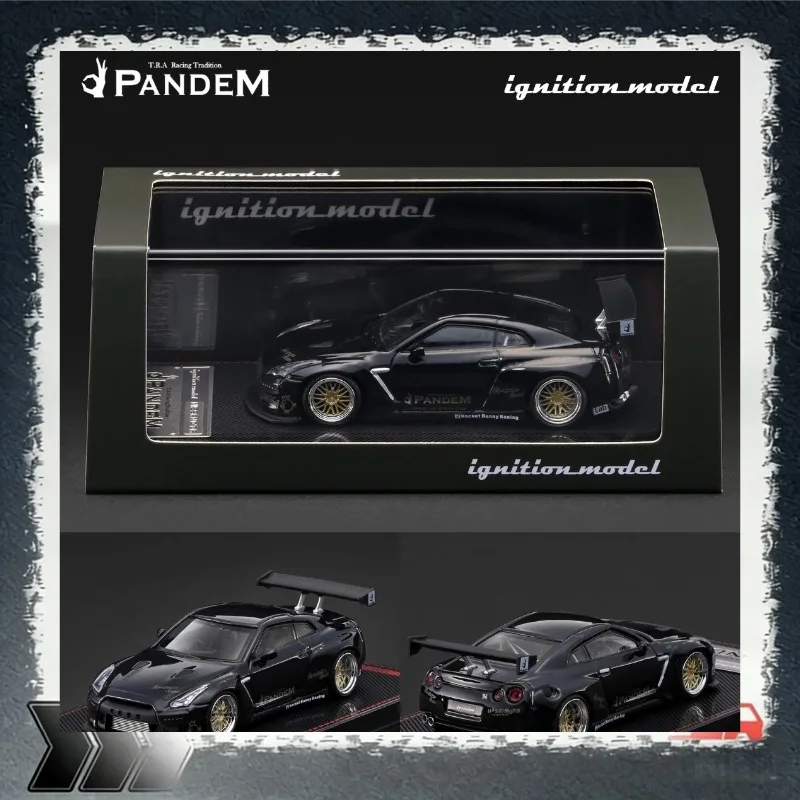 [Pre-sale] IG 1:64 PANDEM Nissan R35 GTR Simulation Alloy Car Model, Festival Gift, Adult Collection Decorative Item.