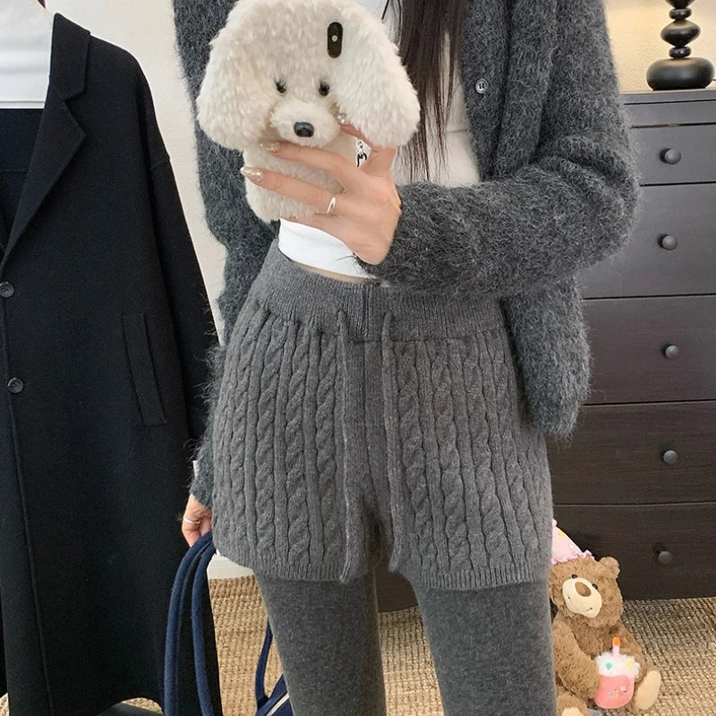 

ITOOLIN новые простые вязаные спортивные шорты в стиле ретро с эластичной резинкой на талии, женские повседневные утягивающие спортивные шорты на открытом воздухе