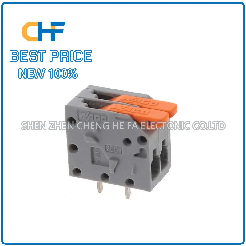 10PCS 2601-1102 WAGO universal connector spring type terminal block, brand new original in stock