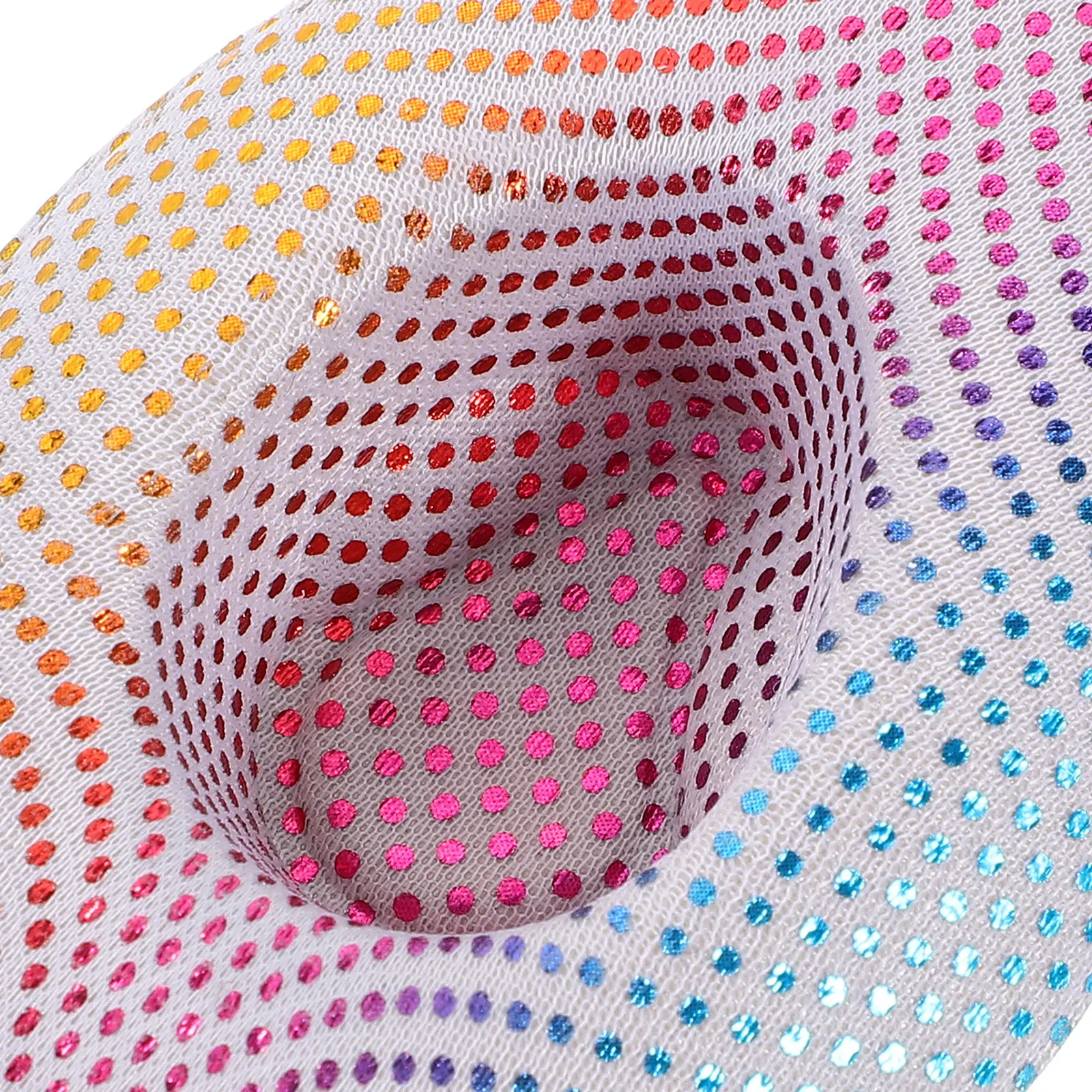 6 szt. Mini Kapelusze Disco na Napoje Błyszczące Dekoracje Imprezowe Wymienne Małe Ozdoby Kapelusze do Rękodzieła DIY