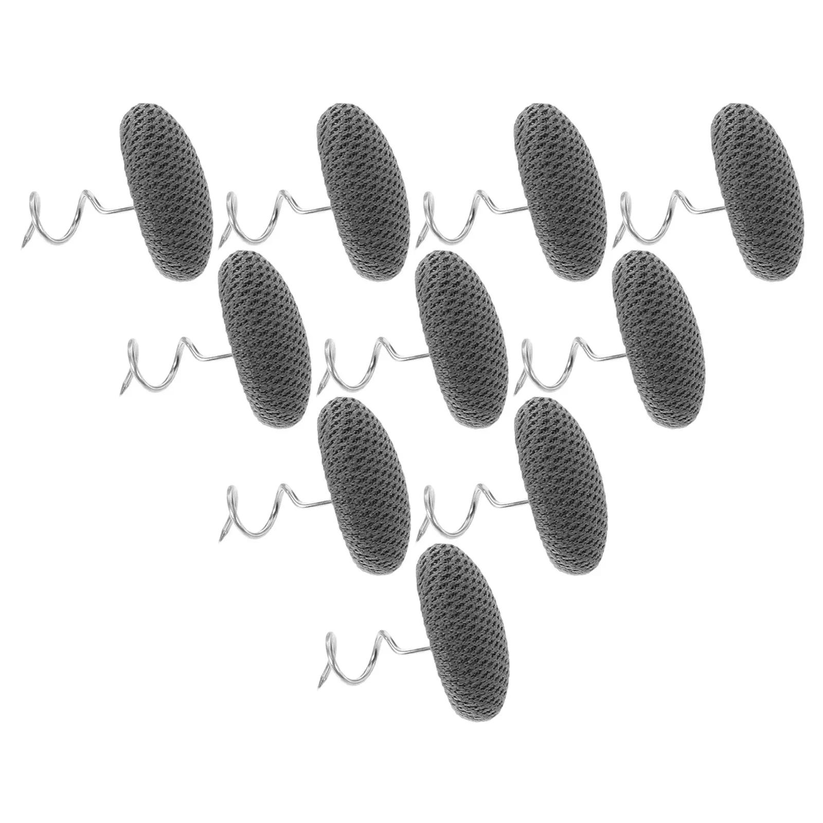 50Pcs Bed Skirt Fixing Holders Decorative Nails Tacks Skirt Clips Quilt Duvet Corner Fasteners Non-Slip Bed Sheet Grippers