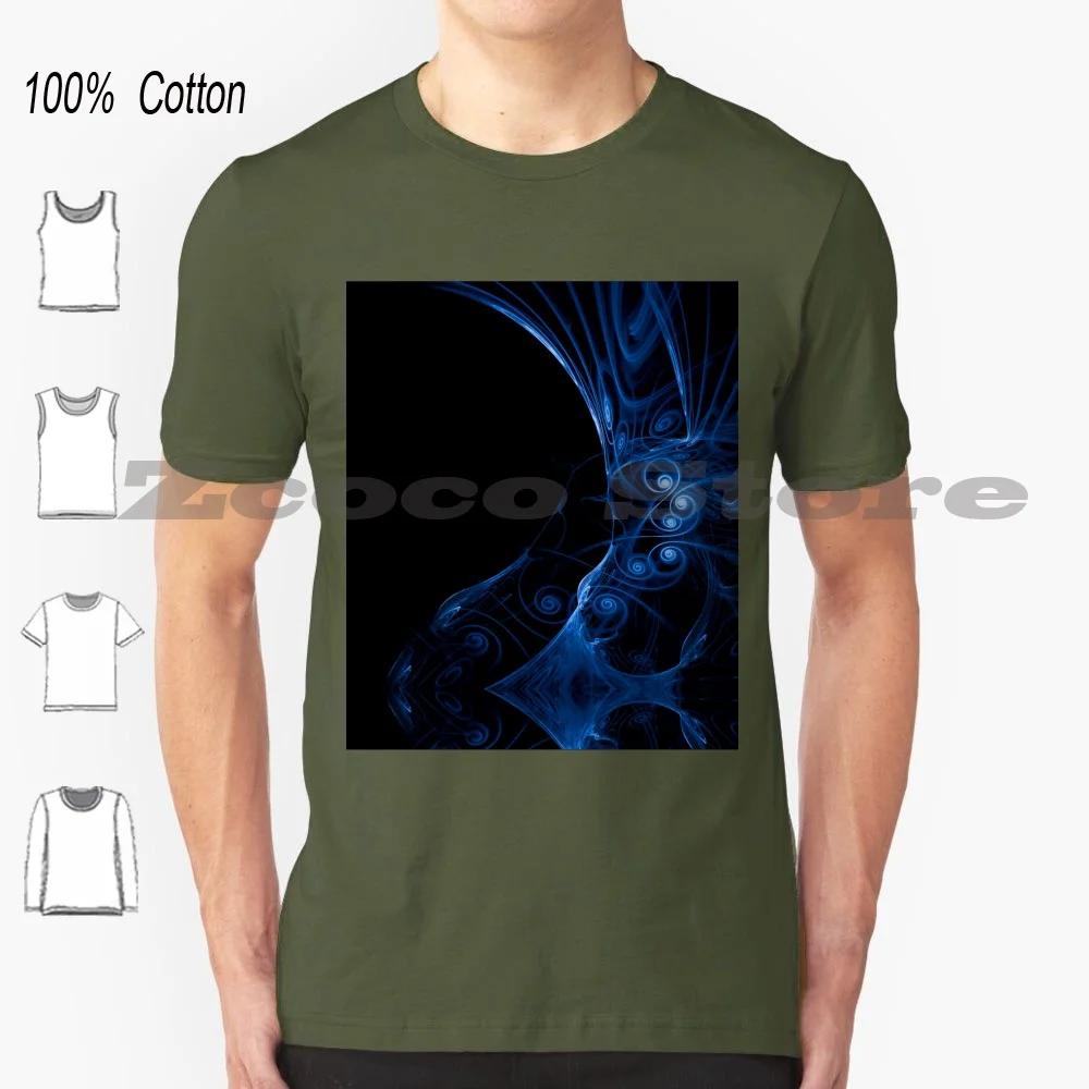 15 Camiseta 100% algodón cómoda de alta calidad Hada Magia Invierno Invierno azul Celeste Ángel demonio amantes del amor oscuro