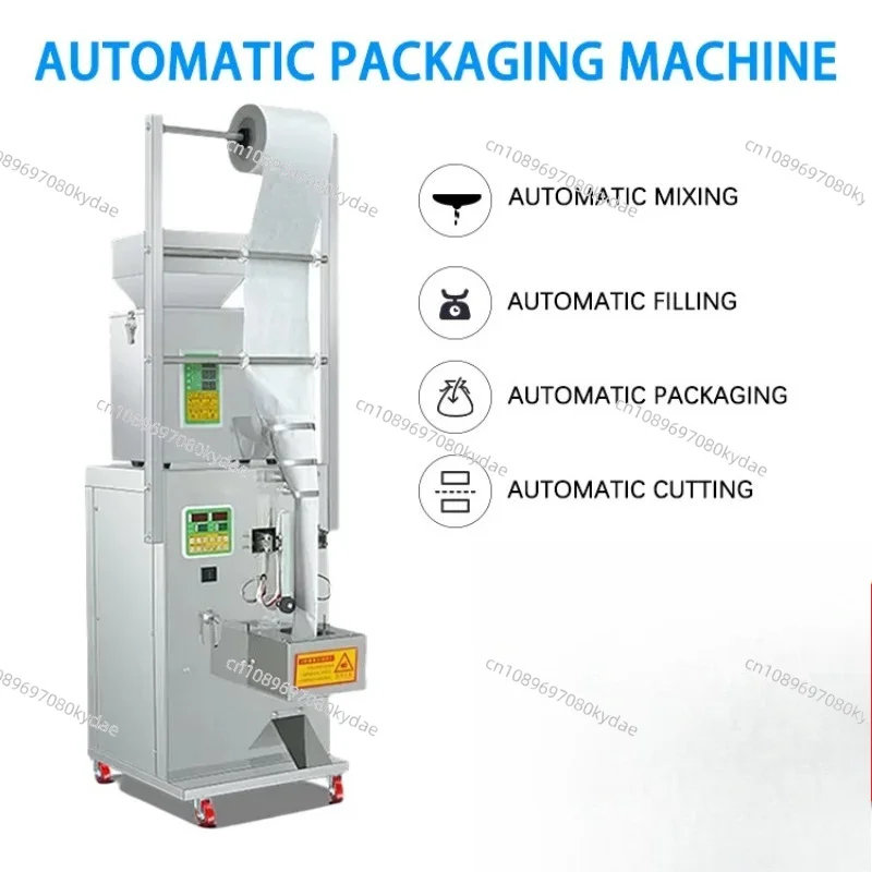 Stainless Steel Electric Multi-Functional Machine Wet/Dry Food Plastic Material Bags Counting Sealing Variety Motor Pump Filling