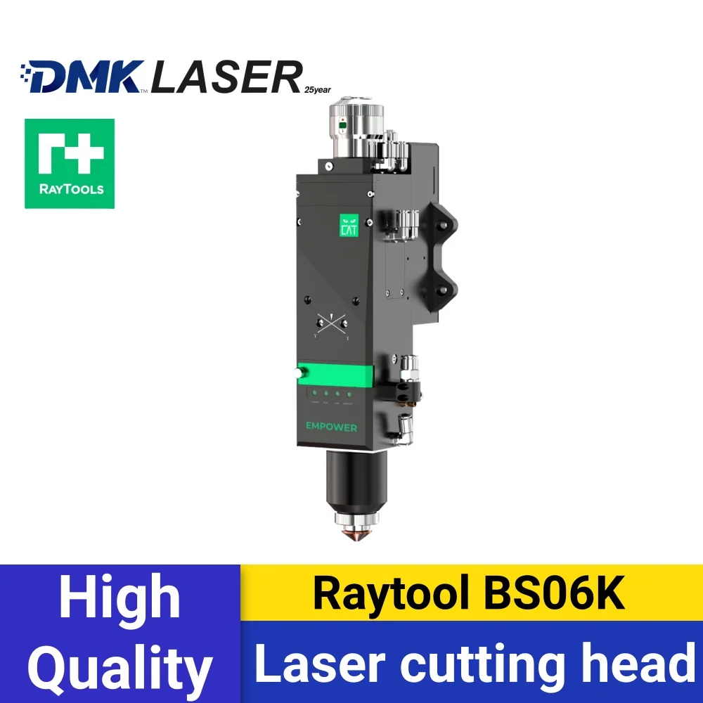 Raytools original BS06K CAT-2D intelligent laser cutting head 6kW FL150/200mm pulse automatic focus cutter head Replace BM06K