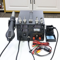 SAIKE 909D 700W 200 - 480 ℃  3-in-1 hot air gun soldering station rework soldering station mobile phone repair tool 110V/220V