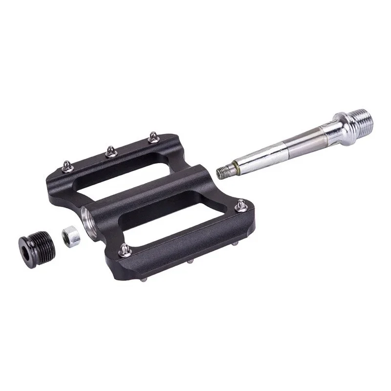 Mountain road bicycle pedal non-slip wide-sided aluminum alloy pedal universal bearing peeling pedal