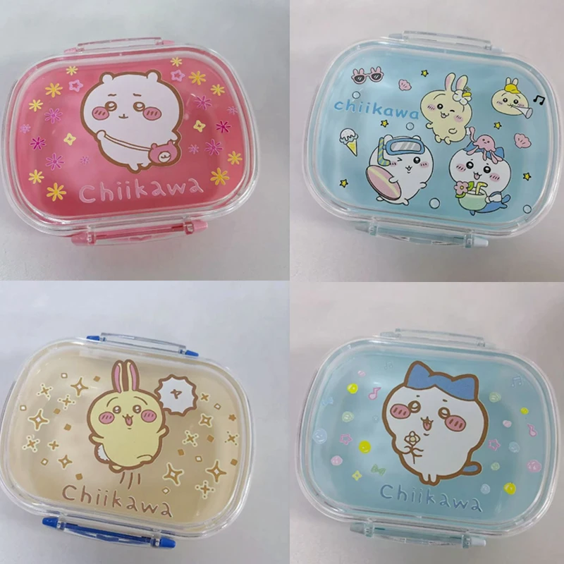 

Creative Chiikawaed Bento Lunch Box Game Figure Printed Lunch Box Kids Boys Food Storage Containers Children Birthday Gifts