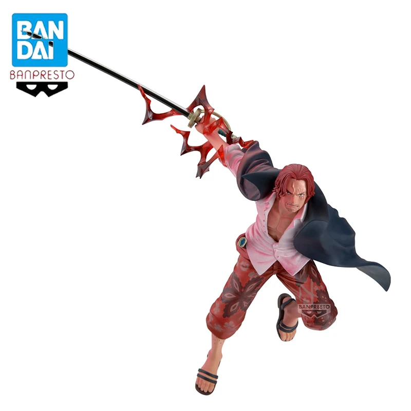 

ONE PIECE Original Bandai BANPRESTO BATTLE RECORD COLLECTION Shanks SPECIAL ver Anime Figure Collectible Model Ornament Toy Gift