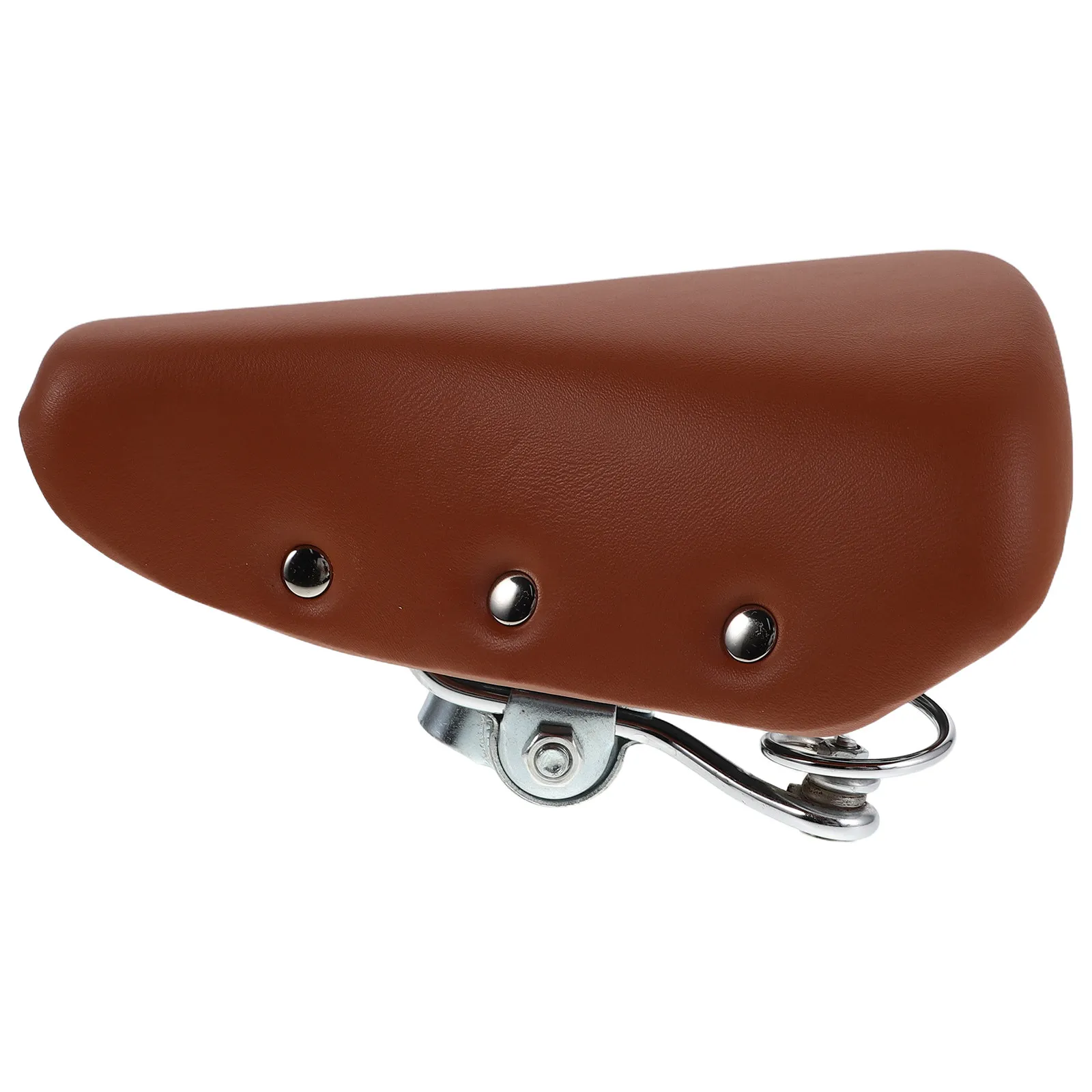 

Vintage Bike Saddle Brown Wide Foam Padded Seat For Men Women Adult Road Mountain Bicycle Replacement Cushion