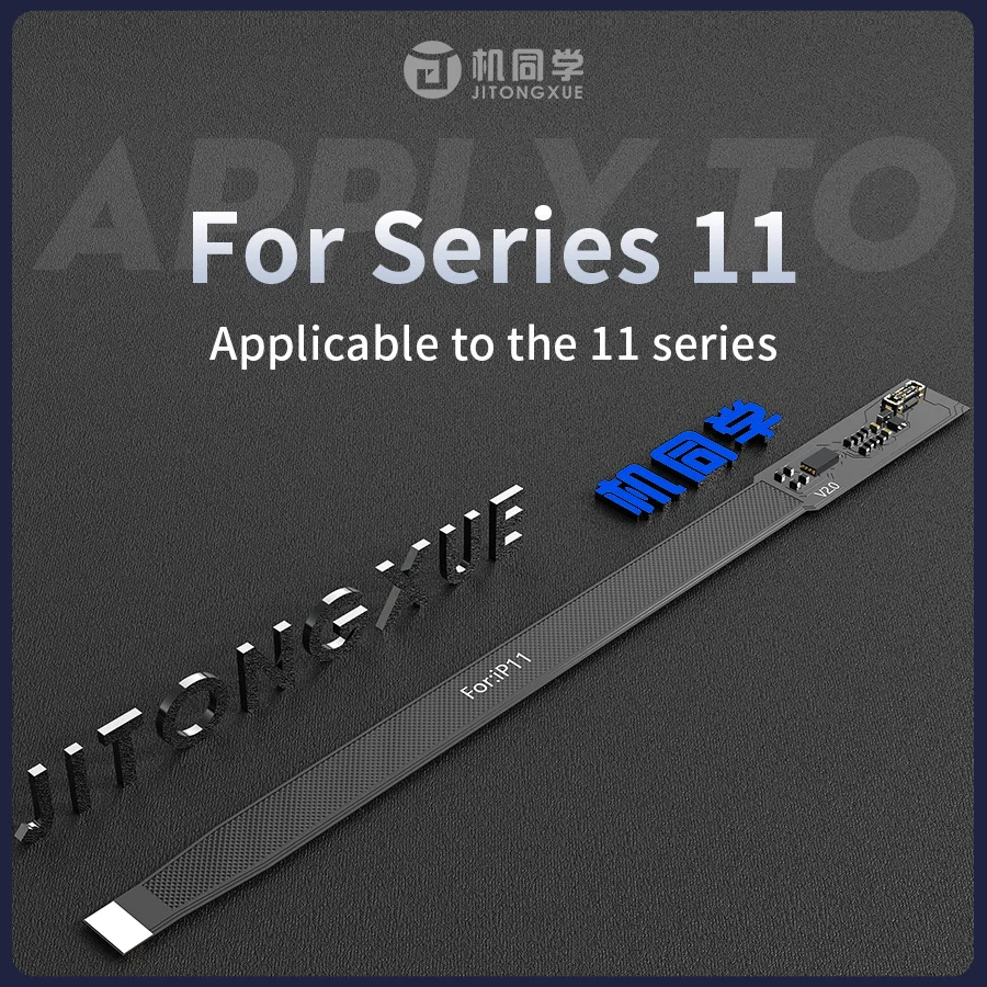 JTX الجيل الثالث iOS 18 لا حاجة إلى بطارية فلاش كفاءة صحية 100% كابل إصلاح يدعم سلسلة 11-15