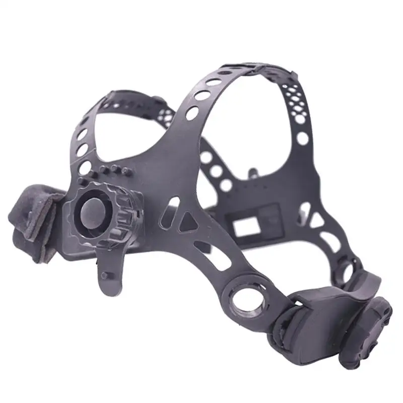 용접 헬멧 헤드 기어 조정 가능한 용접 후드 헤드 밴드 헬멧 머리띠 사각형 구멍 용접 헬멧 액세서리