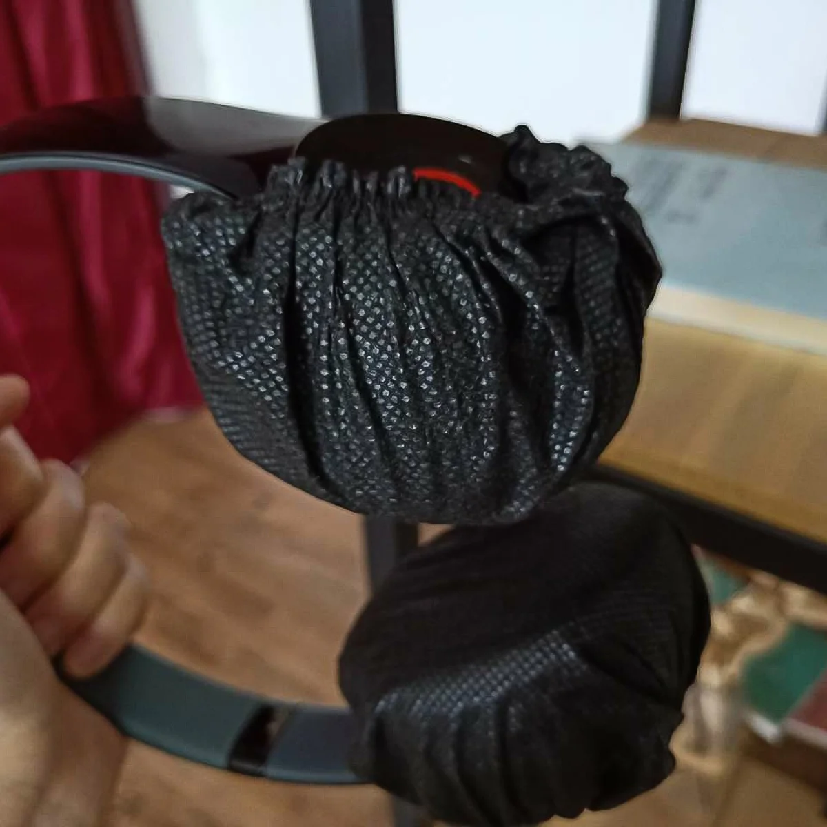 

50Pairs Headphone Ear Cover Stretchable Sanitary Protector Ideal for Sharing Headset and Headphone Accessory