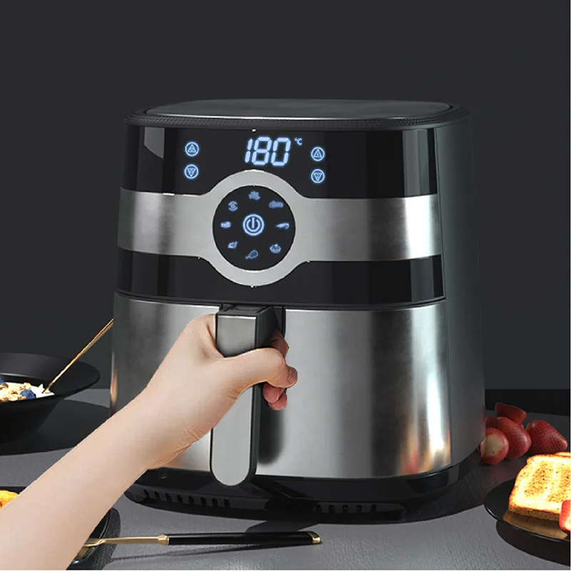 

YYHC-high quality Digital LCD touch screen kitchen appliances smart air fryer made in China