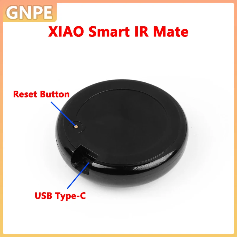 Seeed Studio XIAO Smart IR Mate ESP32-C3 Hub Remoto Infravermelho para Home Assistant Casa Inteligente Aprendizado com Um Toque Feedback Háptico
