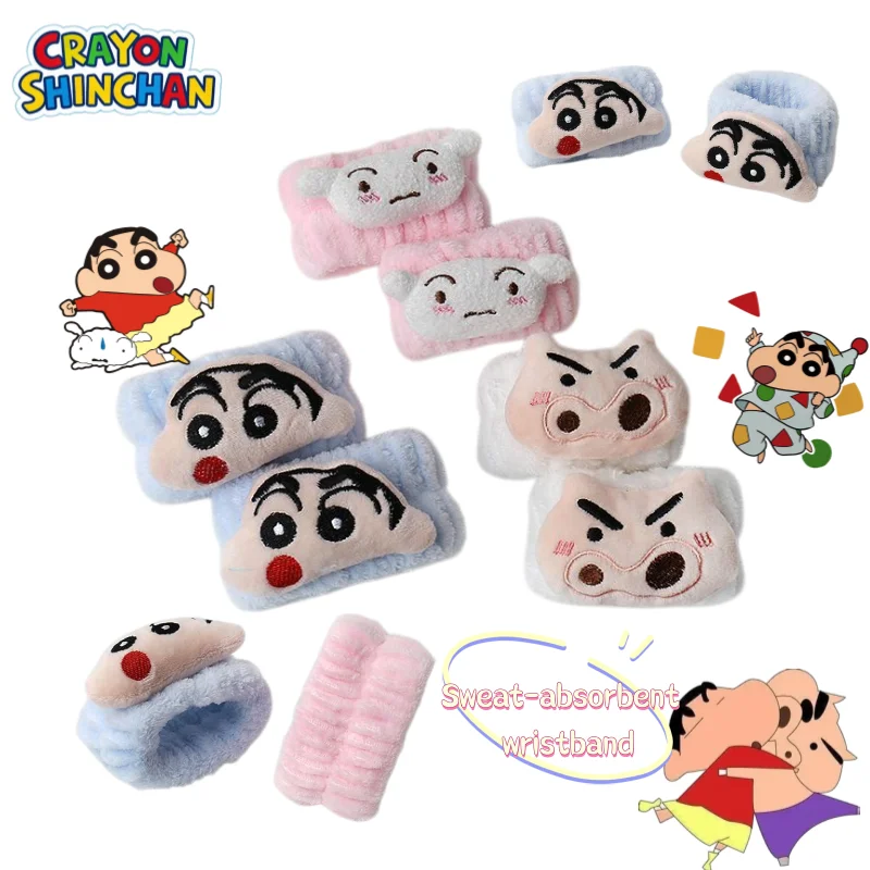 Wrist Wraps - Crayon Shin-chan Shiro Buriburizaemon Cartoon Characters